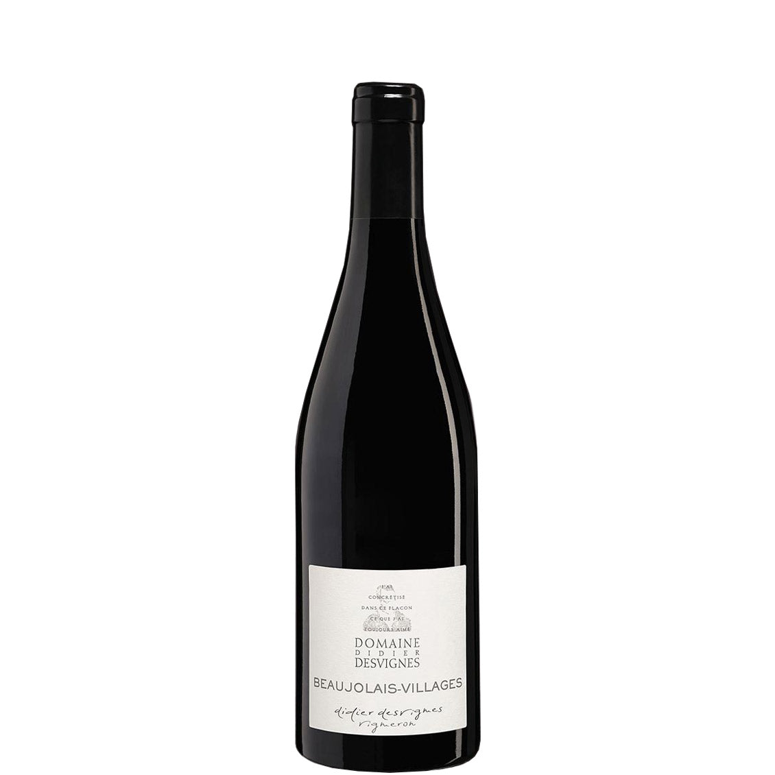 Domaine du Calvaire de Roche-Gres Fleurie, Beaujolais Villages, Didier Desvignes, 2019 (B2864A)