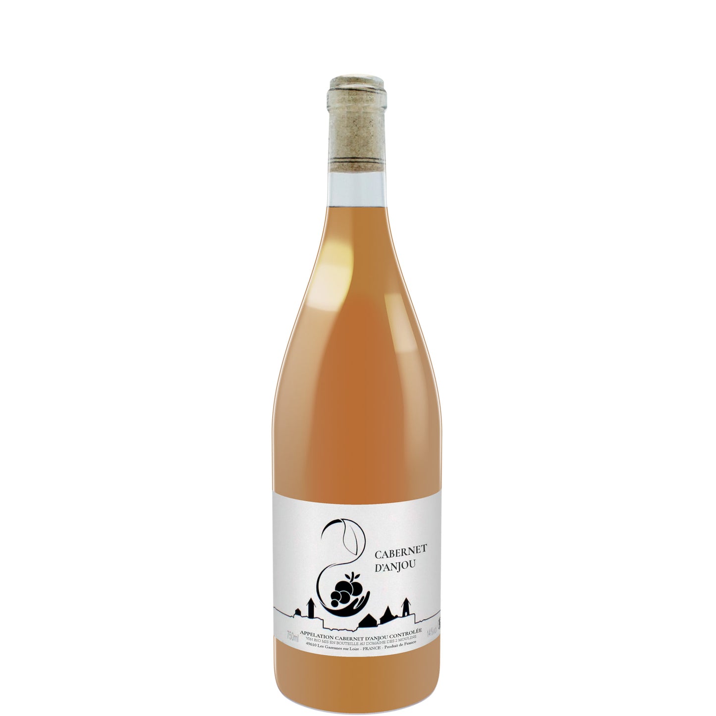 Domaine des Deux Moulins, Cabernet D'anjou Rosé, 2022 (4115)