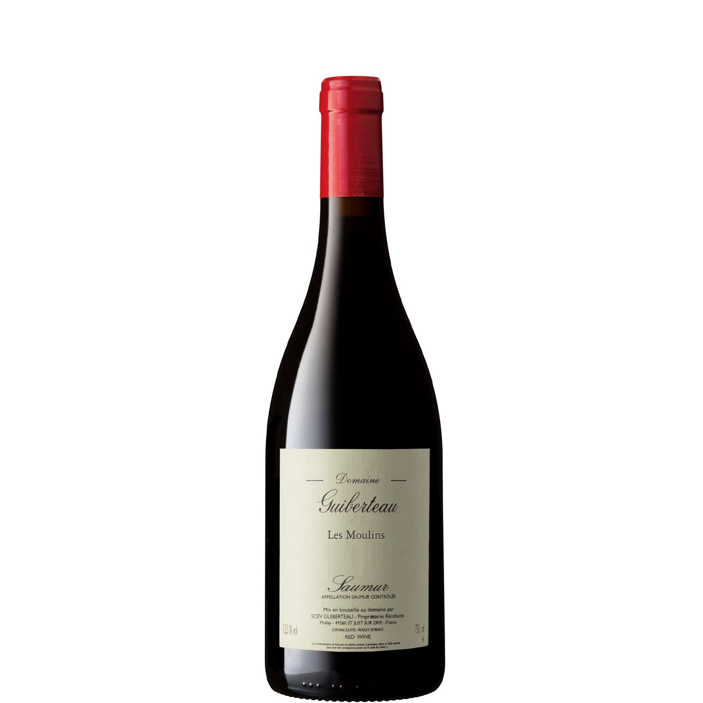 Domaine Guiberteau, Les Moulins, Saumur Rouge, 2020