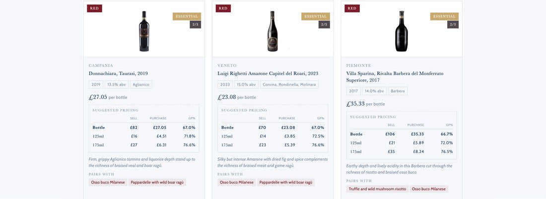 Wine Matcher: A smarter way to match wine to your menu