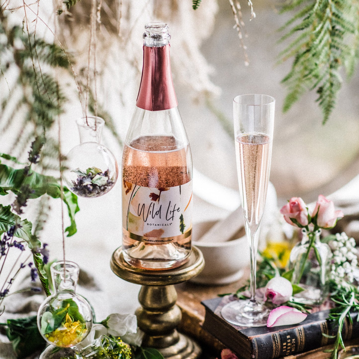 Wild Life Botanicals, Sparkling Blush 0%, NV